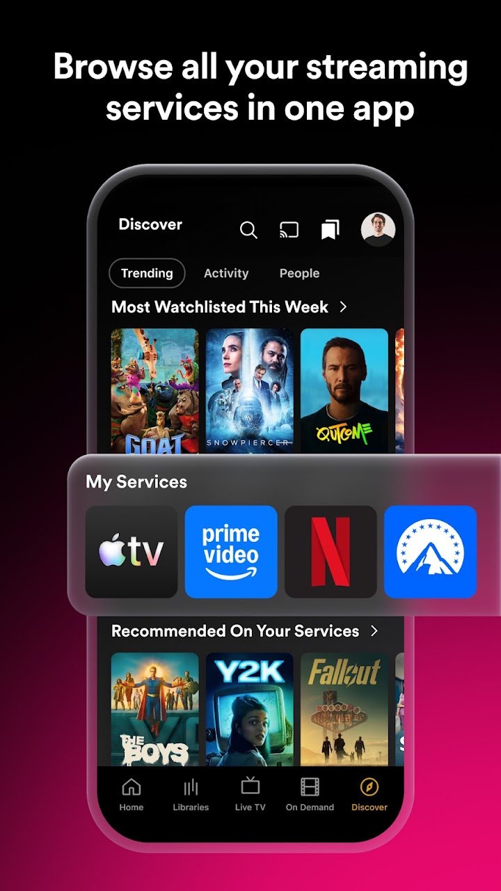 Plex: Find Movies & TV Shows screenshot